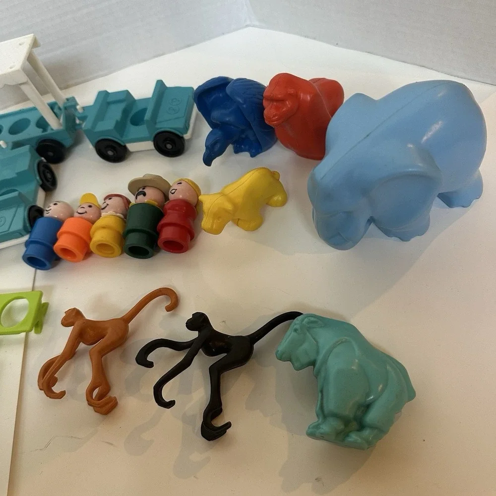 Fisher Price 1984‎ Little People Play Family Zoo #916 Vintage